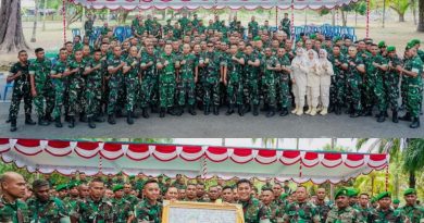 Pesan Pangdam Pattimura di Tengah Prajurit Kabaresi: Bersyukur, Berprestasi dan Jaga Kehormatan