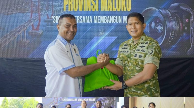 Dari Sinergi Menuju Kolaborasi, Kodam XV/Pattimura dan Media Bersama Membangun Maluku