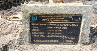 Diduga Kegiatan Realisasi anggaran Dana Desa Dungun Baru Tahun 2024 bermasalah Dan Add dan Dd tahun 2025. Ada Korupsi.