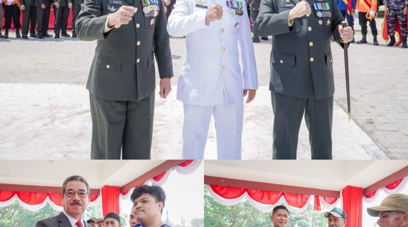 Sentuh Hati Warga, HUT ke-81 TNI di Maluku Diwarnai Makan Siang Bersama dan Pembagian 500 Sembako