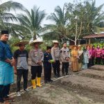 Polsek Tanjungpinang Kota Tanam Jagung Serentak, Dukung Swasembada Pangan Nasional