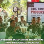 Perkuat Ketahanan Wilayah, Pangdam XXVIII/Moloku Kieraha Siapkan Kompi Produksi di Maluku Utara