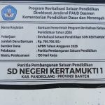 Revitalisasi Rp768,7 Juta SDN Kertamukti 1 Disorot, Komite Diduga Tak Dilibatkan dan Pekerja Abaikan K3