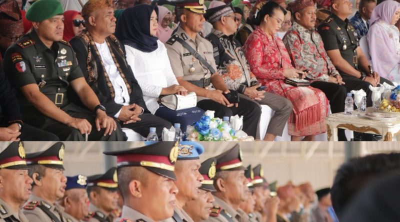 Wakapolres Buru Bersama PJU Dan Pars Kapolsek Jajaran Hadiri Upacara HUT KE-27 Kabupaten Buru Tahun 2026