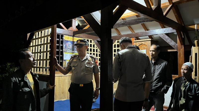 Tingkatkan Partisipasi Masyarakat, Polres Kuningan Gelar Penilaian Lomba Satkamling Zona 1