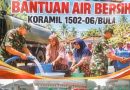 Di Tengah Kabut Asap, Koramil Bula Hadir Bawa Harapan