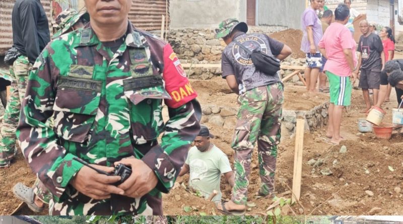 Letda Inf Katipana (Dan SSK) : Kemanunggalan TNI & Rakyat Terwujud Di Dusun Seri