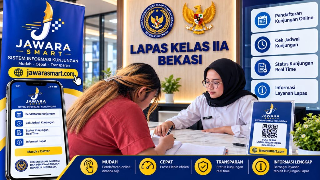 JAWARA Smart Permudah Kunjungan ke Lapas Bekasi, Layanan Lebih Praktis dan Transparan   