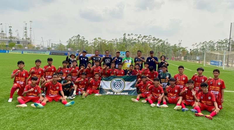 PS Luwu Belopa U-15 Raih Juara 3 NasionalPemain Dilirik Akademi Elite