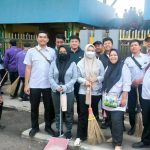 Sekretariat DPRD Kota Cirebon Ikuti Kerja Bakti Massal di Kawasan Stadion Utama Bima