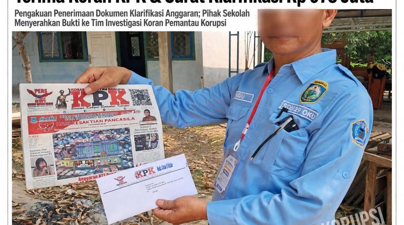 REVITALISASI SDN 29 OKU SENILAI Rp978 JUTA DISOROT: RAB DIPERSOALKAN, DUGAAN TAK ADA COR RING BALOK DILAPORKAN KE KEJARI