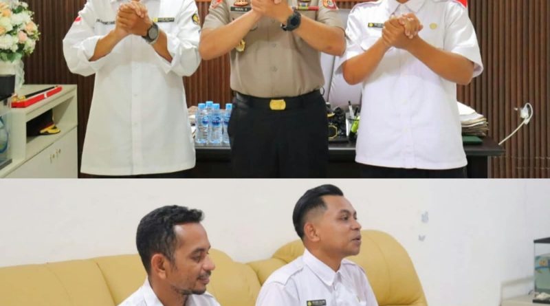 Ketua Pemuda ICMI Kota Tual Maluku Tenggara Bersilaturahmi dengan Kapolres Malra di Ruang Kerja Kapolres