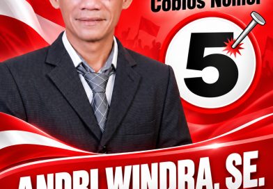 Andri Windra, SE, Nomor Urut 5 Kembali Maju sebagai Calon BPD Tanjung Baru Dapil 3