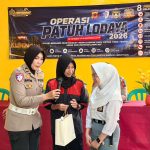Sat Lantas Polres Kuningan Sosialisasi Safety Riding dan Ops Patuh Lodaya 2026 di SMKN 1 Jagara