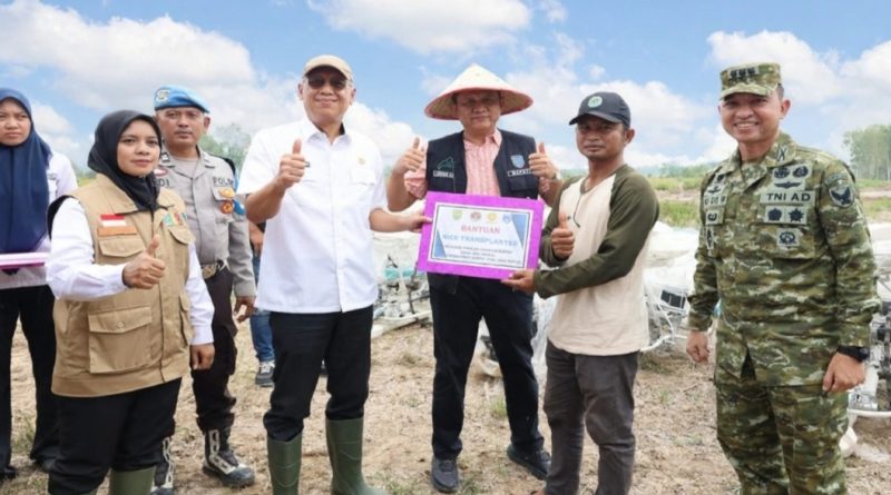 Di Tengah Kemarau, Campang Tiga Hulu Gelar Panen Raya IP 200, Produktivitas Capai 7,76 Ton GKP per Hektare