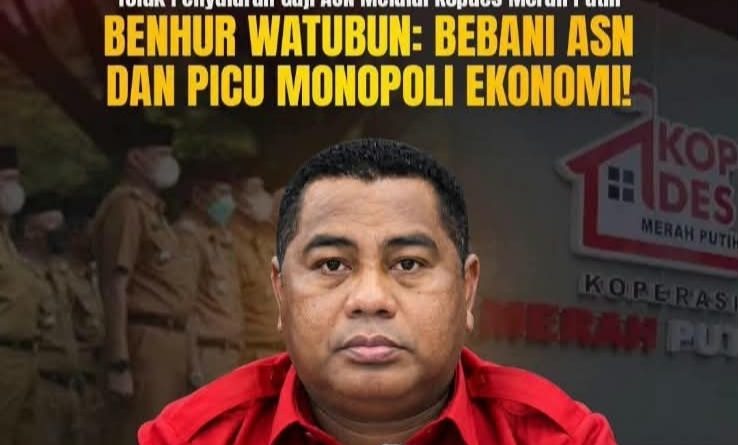 Berani Beda! Benhur Watubun Tegas: Pengembangan Koperasi Penting, Tapi Jangan Korbankan Hak ASN