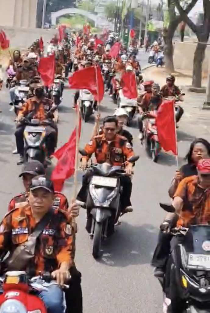 Ribuan Kader Pemuda Pancasila Turun ke Jalan, Desak Klarifikasi Polemik Atribut Organisasi di Bekasi
